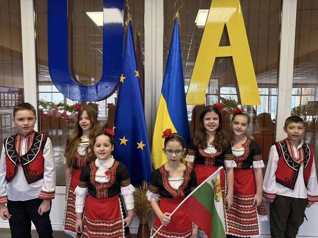 В Българското неделно училище „Българска светлица“ в Измаил отбелязаха Трети март с образователни и творчески инициативи