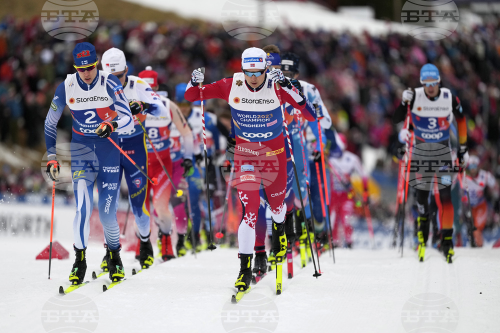Норвегия спечели за 13-и пореден път световната титла по ски бягане при мъжките щафети, Йоханес Клаебо с нови постижения за историята