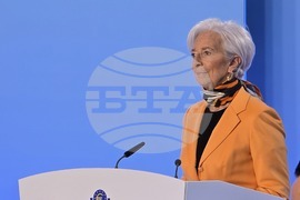 Германия - Франкфурт - ЕЦБ - Кристин Лагард - пресконференция