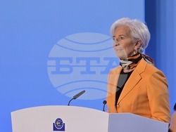 Германия - Франкфурт - ЕЦБ - Кристин Лагард - пресконференция
