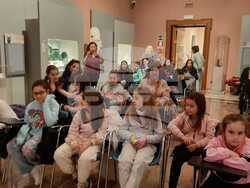 Възпитаници на училище „Асен и Илия Пейкови“ в Рим посетиха музея в Кампобасо, Италия, където научиха за хан Алцек