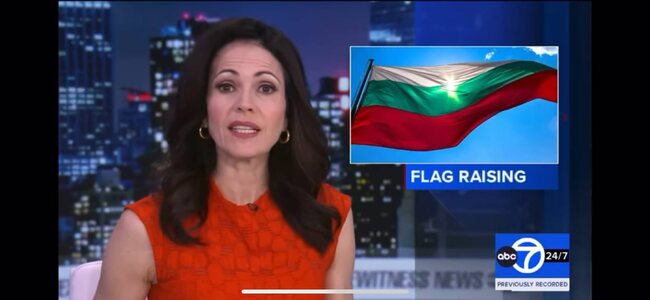 Генералното ни консулство в Ню Йорк: Една от най-големите телевизии в САЩ отрази вдигането на трибагреника ни при „Бика на Уолстрийт“