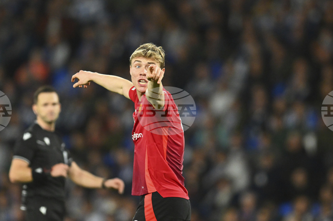 Датският нанадател Расмус Хьойлунд е щастлив, че започна да вкарва отново след 21 мача голова "суша"