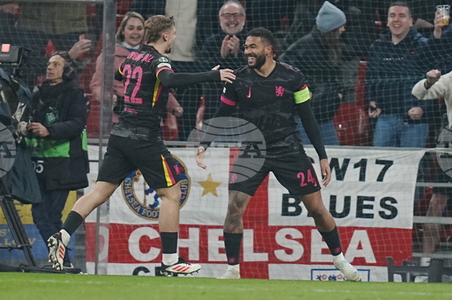 Челси спечели гостуването си на Копенхаген в Лигата на конференците, Георги Кабаков проведе мача безупречно