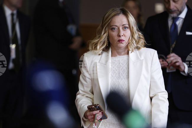 Мелони не смята за ефикасно предложението за изпращане на европейски военни в Украйна и е против насочване на пари от кохезионните фондове за отбрана