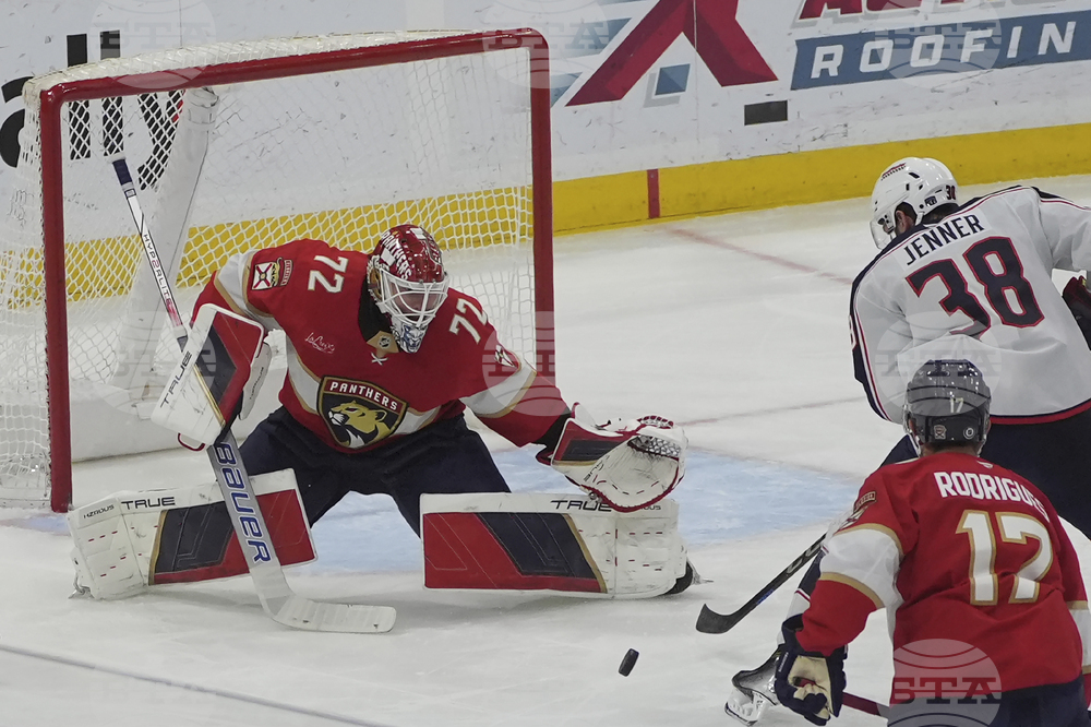 Кълъмбъс Блу Джакетс записа изразителна победа над Ню Йорк Рейнджърс в НХЛ