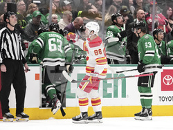 Flames Stars Hockey