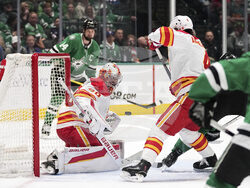 Flames Stars Hockey