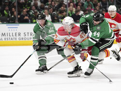 Flames Stars Hockey
