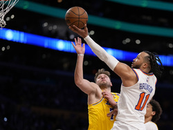 Knicks Lakers Basketball
