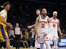 Knicks Lakers Basketball