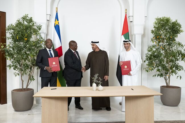 УАМ: ОАЕ и Централноафриканската република подписаха споразумение за икономическо партньорство