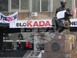 Сърбия - Белград - обща стачка