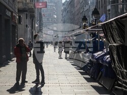 Сърбия - Белград - обща стачка