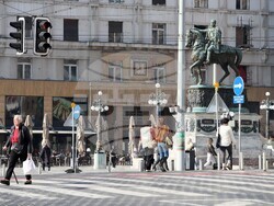 Сърбия - Белград - обща стачка