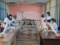 Село Самуил - училище - арт ателие - 8 Март