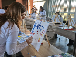 Село Самуил - училище - арт ателие - 8 Март