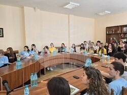 Видин - Езикова гимназия - Наташа Бергел - среща