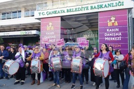 Турция - Анкара - жени - стачка