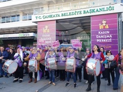 Турция - Анкара - жени - стачка