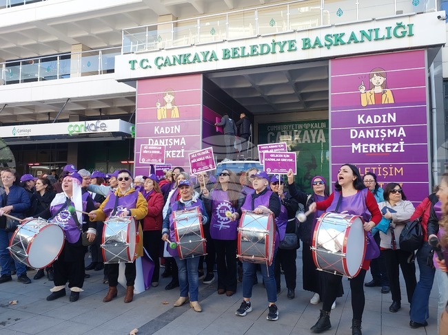 Women's Strike Held in Ankara