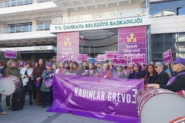 Турция - Анкара - жени - стачка