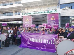 Турция - Анкара - жени - стачка