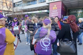 Турция - Анкара - жени - стачка