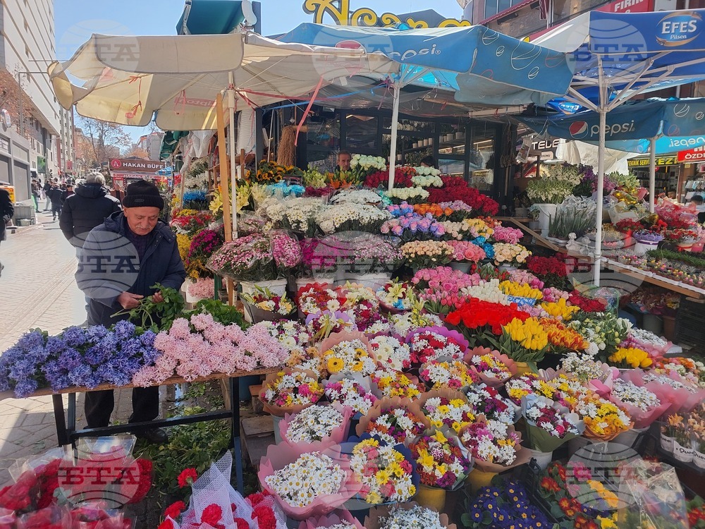 Карамфилите и розите са сред най-предпочитаните цветя в Турция за 8 март