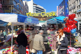 Турция - Анкара - търговия - цветя