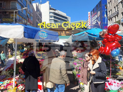 Турция - Анкара - търговия - цветя