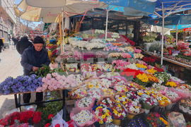 Турция - Анкара - търговия - цветя