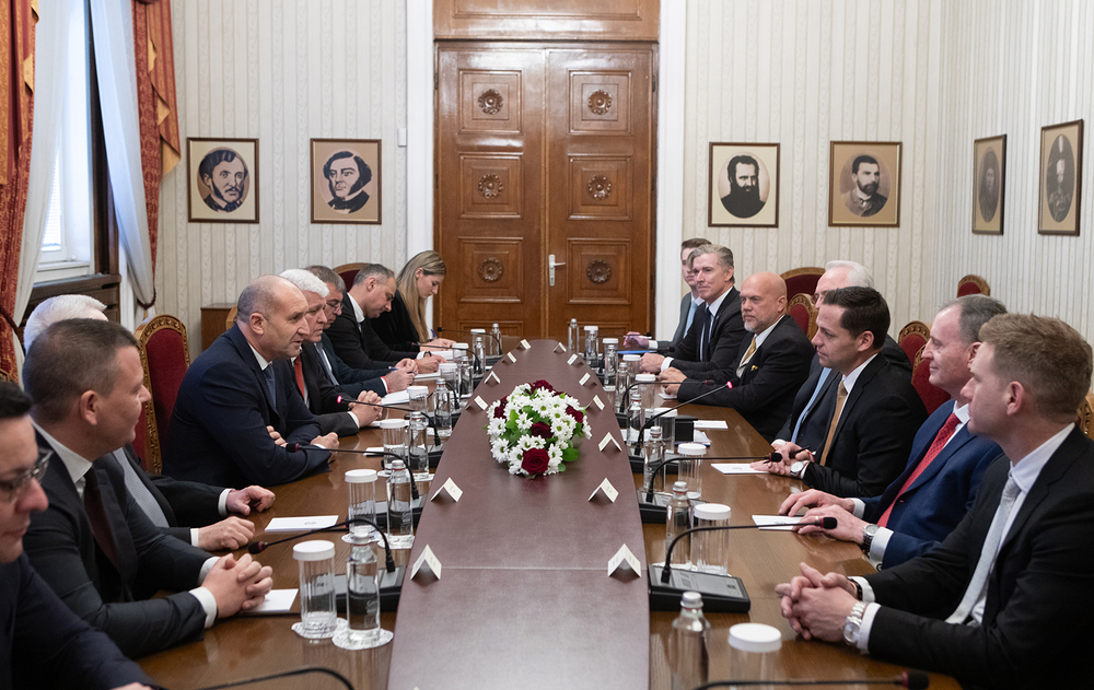 President and American Business Delegation Discuss Investment Cooperation