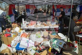 Сърбия - Белград - студенти - палатков лагер