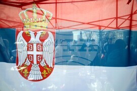 Сърбия - Белград - студенти - палатков лагер