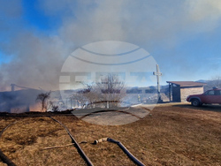 Село Чокманово - пожар