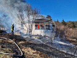 Село Чокманово - пожар