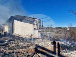 Село Чокманово - пожар