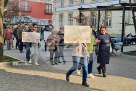 Сливен - протест - парк "Сините камъни"