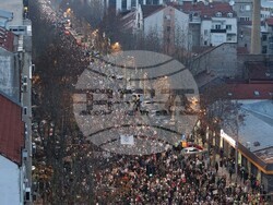 Сърбия - обща стачка - протест