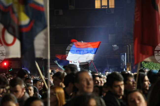 Сърбия - Белград - обща стачка - РТС