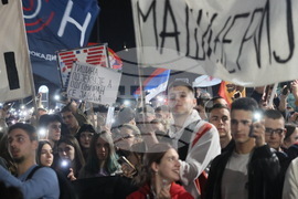 Сърбия - Белград - обща стачка - РТС