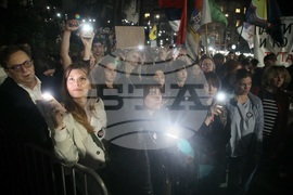 Сърбия - Белград - обща стачка - РТС