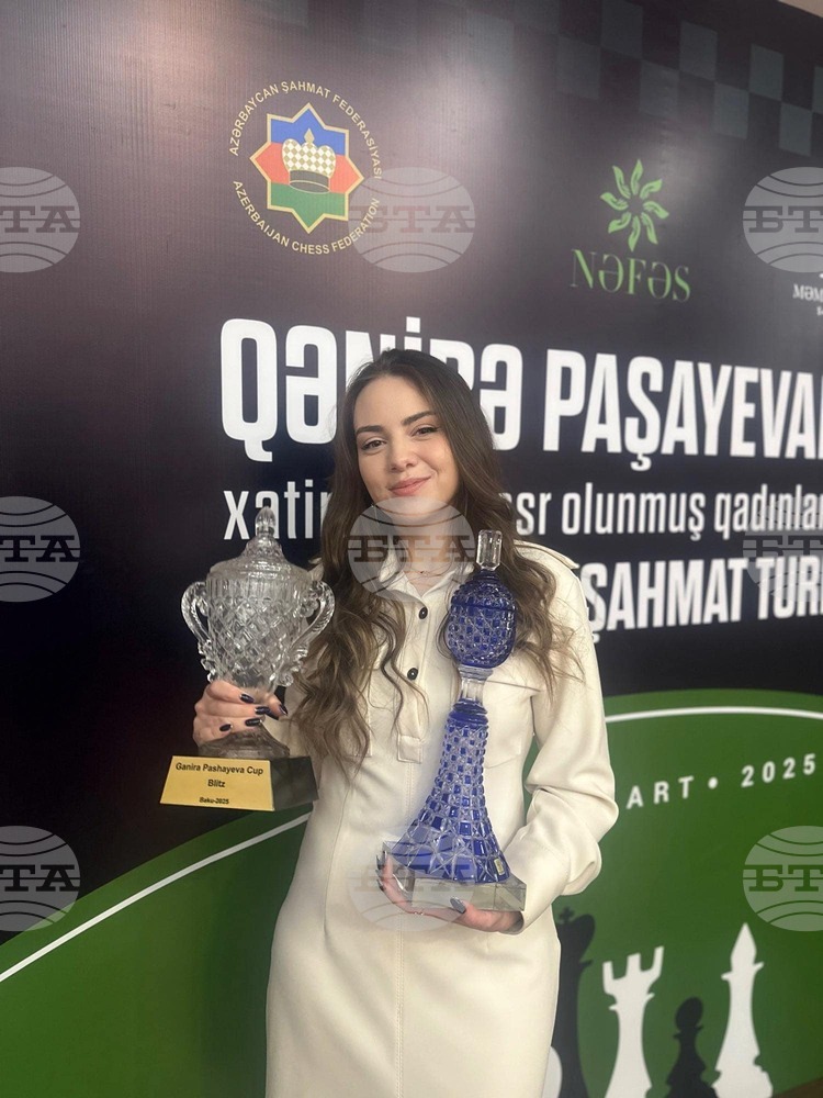 Bulgarian Chess Player Salimova Wins Blitz Competition in Baku
