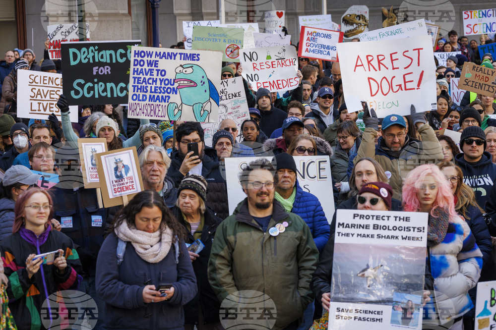 Trump Science Protests Philadelphia