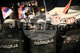 Сърбия - обща стачка - протести