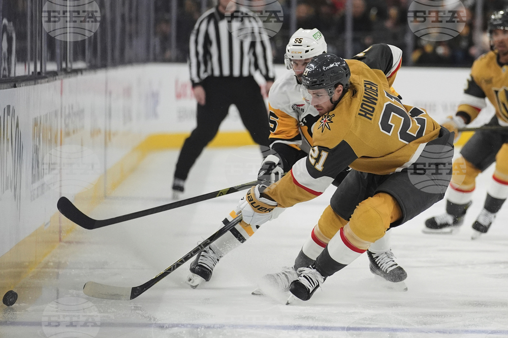 Penguins Golden Knights Hockey