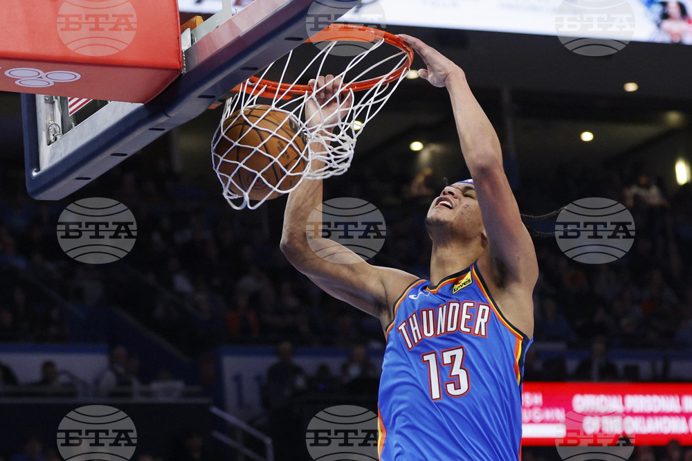Trail Blazers Thunder Basketball