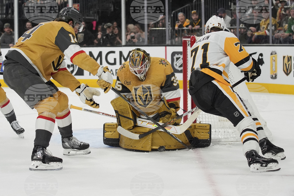 Penguins Golden Knights Hockey