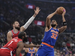 Knicks Clippers Basketball